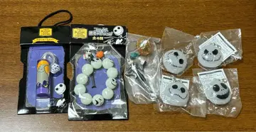 나이트메어 포어 크리스마스 빛나는 스트랩 페이스 핸드폰 스트랩 손톱깎이