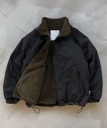 MUHET 리버서블 패딩 블루종