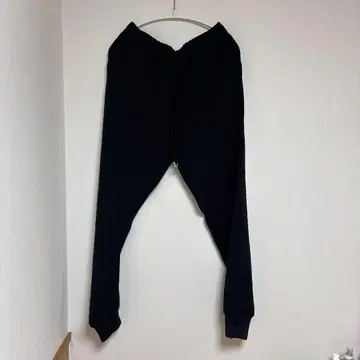 앙코키네 백새틴조젯조거팬츠 블랙 L사이즈