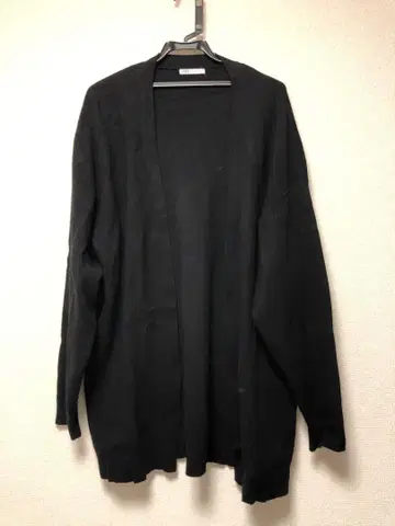 ZARA 블랙 롱 가디건 L 사이즈