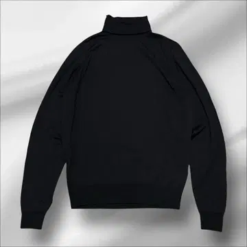JOHN SMEDLEY 엑스트라 파인 메리노 터틀넥 블랙 L