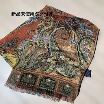 ETRO 페이즐리 무늬 실크 스톨