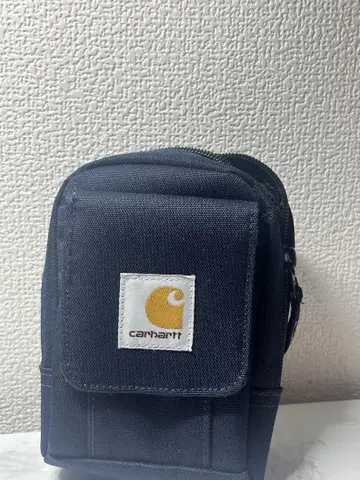 Carhartt 네이비 미니 파우치 카라비너