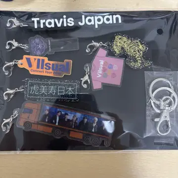 Travis Japan VIIsual 키링 백참