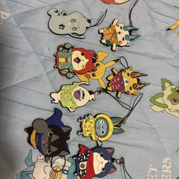 요괴워치 러버 스트랩 8개 세트