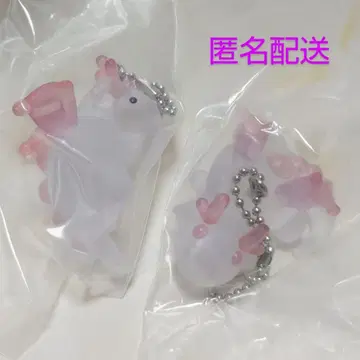 쁘띠 드래곤 마스코트 볼체인 펄 핑크 잘자 2