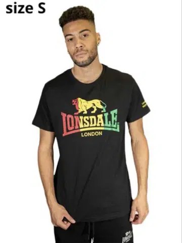 LONSDALE 론즈데일 / 라이온 로고 T셔츠 FREEDOM (S)