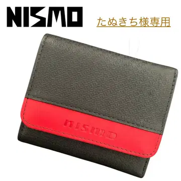 NISMO 3단 폴더형 지갑 블랙/레드