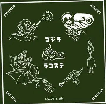 LACOSTE 고질라 콜라보 반다나 라코스테 bandana
