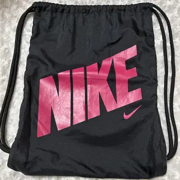 NIKE 냅색 핑크 블랙