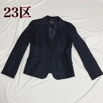 23구 테일러드 자켓 사이즈 40 스트라이프 새상품급