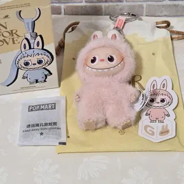 POP MART 봉제 인형 본체 핑크G