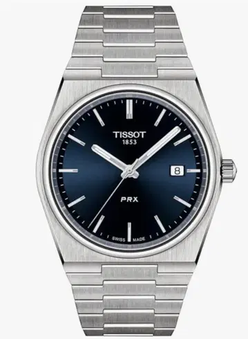 TISSOT PRX 쿼츠 네이비 Amazon 72600엔 손목시계
