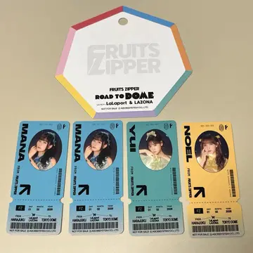 FRUITS ZIPPER 스티커 세트