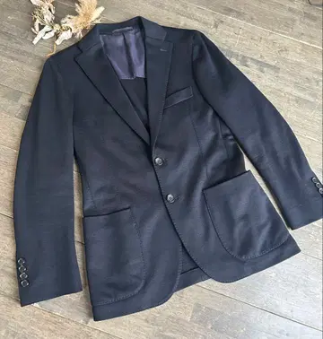 새상품급 고급 택 유나이티드 애로우즈 테일러드 니트 울 자켓 44