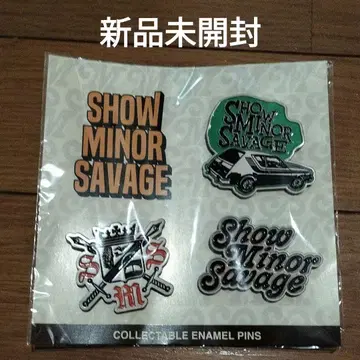 Show Minor Savage 에나멜 핀즈
