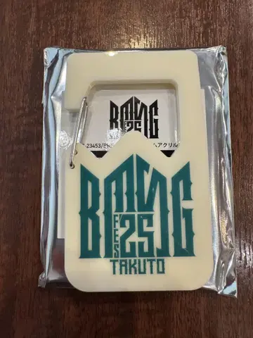 BMSG FES '25 랜덤 아크릴 카라비너 TAKUTO 타쿠토