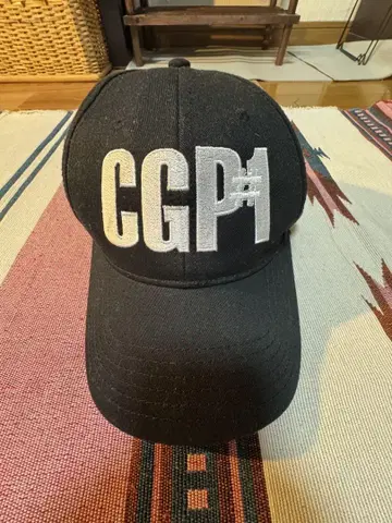CGP1 자수 블랙 야구 모자