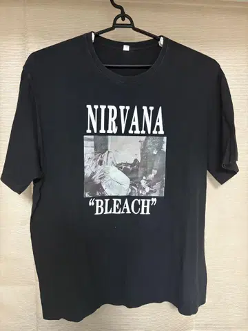 NIRVANA BLEACH 프린트T셔츠