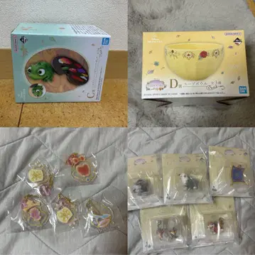 디즈니 프린세스 제일복권 파스칼 피규어 미녀와 야수 수프 보울