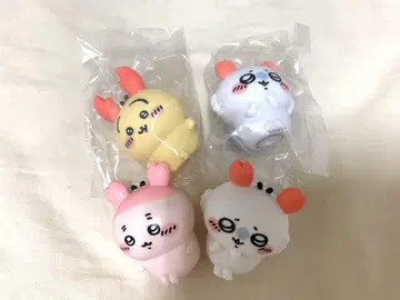 치이카와 (먼작귀) 소프트 비닐 피규어 3 토끼 헌책방 모몽가 x 2