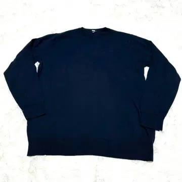 UNIQLO 워셔블 코튼 크루넥 스웨터 남성용 유니클로