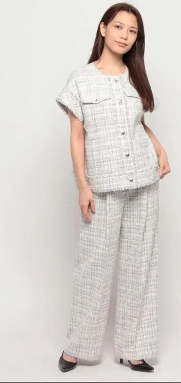 Theory luxe CHARLOTTE TWEED FELISE (멀티)