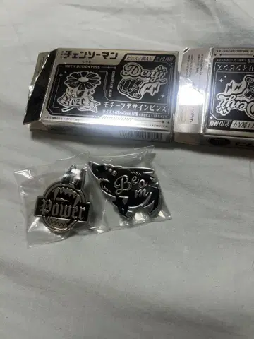 체인소 맨 레제편 모티브 디자인 핀즈