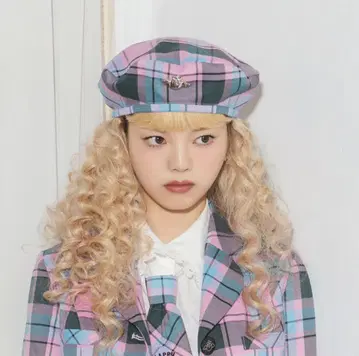 해피 베리 haihai 콜라보 베레모 핑크
