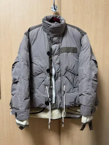 sacai PADDED LAYERED MILITARY BLOUSON