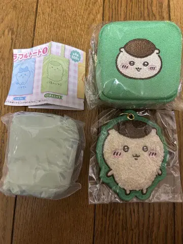 치이카와 (먼작귀) 복슬복슬 키링 컬러풀 토트 미니 파우치 밤만쥬