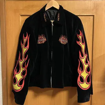90s 할리데이비슨 벨벳 스카잔 Harley Davidson 블랙