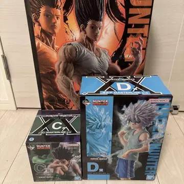 HUNTER x HUNTER 제일복권 피규어 세트 곤 키루아