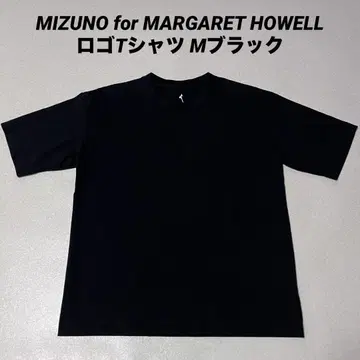 MIZUNO for MARGARET HOWELL 로고T셔츠 M 블랙