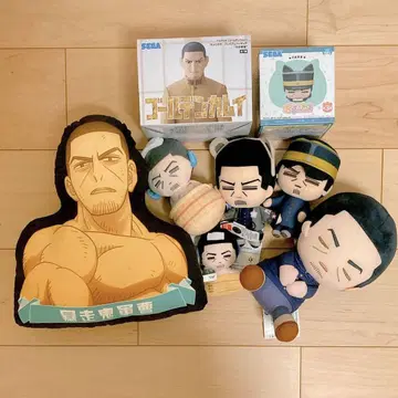 츠키시마 중사 낮잠 쪼꼬노세 봉제 인형 골든 카무이