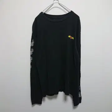 일본제 bal 양면 양쪽 소매 프린트 티셔츠 T셔츠