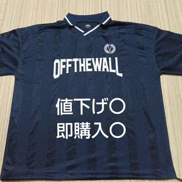 VANS OFF THE WALL 티셔츠 M 네이비