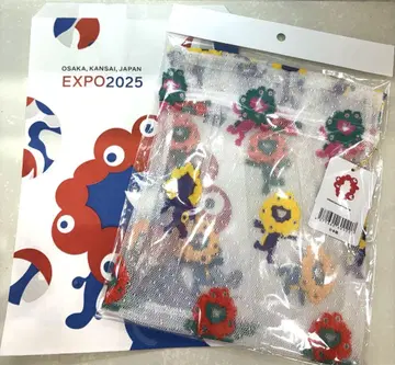 미야쿠미야쿠 레이스 복조리 복조리 멀티 파우치 만박 EXPO2025