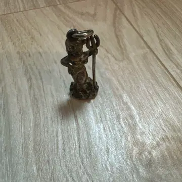 악마 조각상 펜던트 데빌걸 실버 락 로카빌리