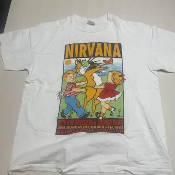 닐바나 NIRVANA 티셔츠 XL