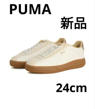 푸마 클럽 클래시카 레오파드 무늬 24cm 새상품