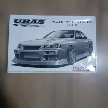 아오시마 1/24 URAS SKYLINE ER34 '01 프라모델