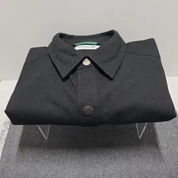 LACOSTE 방풍 발수 셔츠 자켓 41 사이즈 블랙