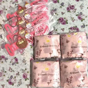 무민 리틀 미이 에코백 4종 가챠 하구콧토