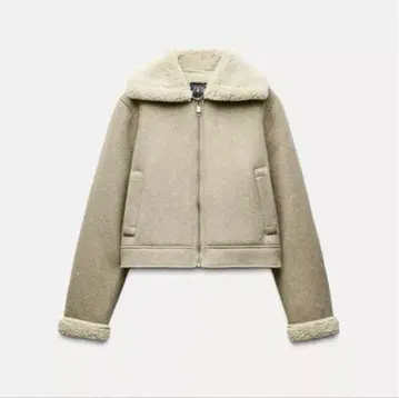 ZARA 자라 소프트 더블 페이스 자켓