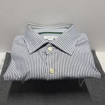 LACOSTE 스트라이프 오픈 카라 셔츠 42 사이즈