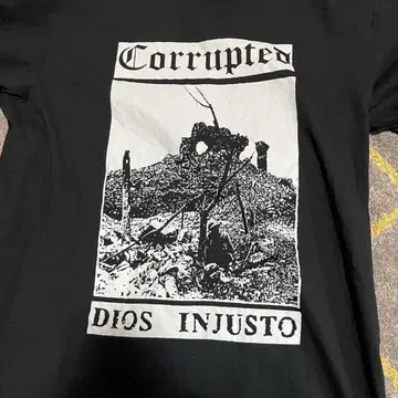 Corrupted dios injusto t셔츠 밴딩 Dystopia
