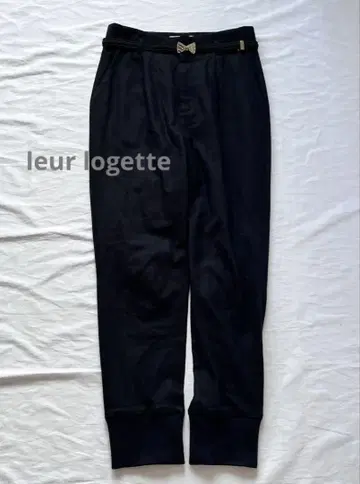 룰르 로제트 leur logette 벨트 울 팬츠 조거