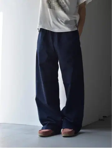 로스앤젤레스 어패럴 Los Angeles Apparel 팬츠 네이비 M