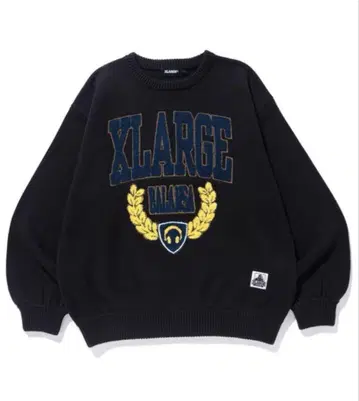 XLARGE 블랙 맨투맨